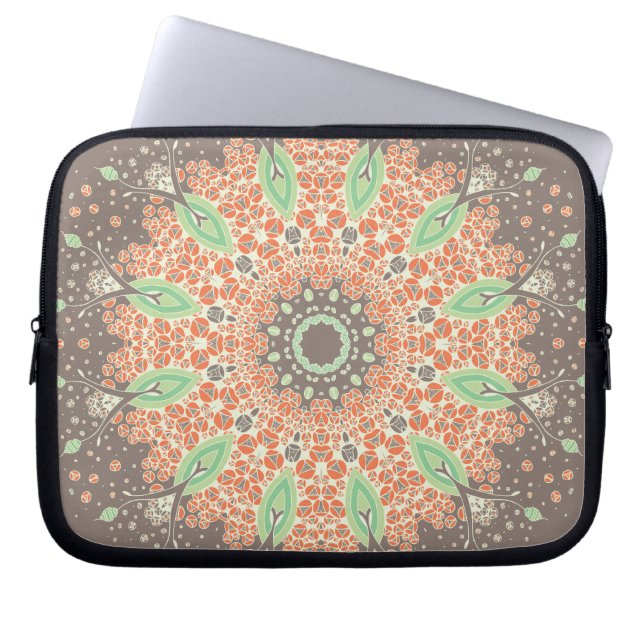 Capa Para Notebook Mandala do crescimento (Frente)