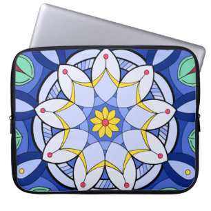 Capa Para Notebook Mandala Pattern 01 Eletrônicos Bag