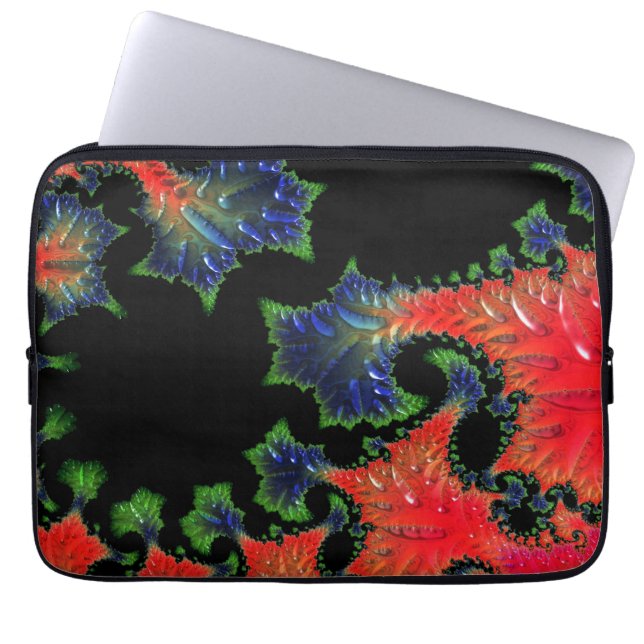 Capa Para Notebook Mandelbrot Garden Eletrônicos Bag (Frente)
