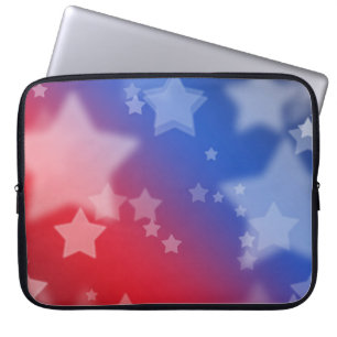 Capa Para Notebook Manga de Computador Estrelas Patrióticas