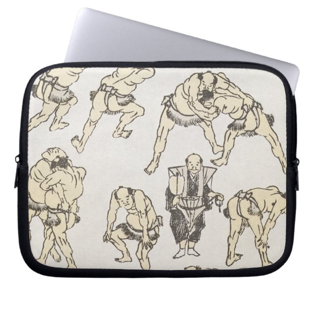 Capa Para Notebook Manga: estudos dos gestos e posturas do wrestle (Frente)