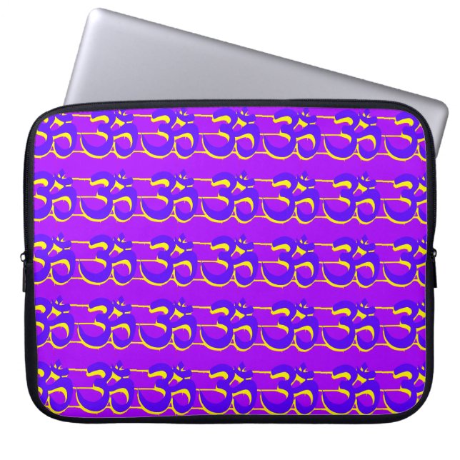 Capa Para Notebook Manga Roxa Om (Frente)