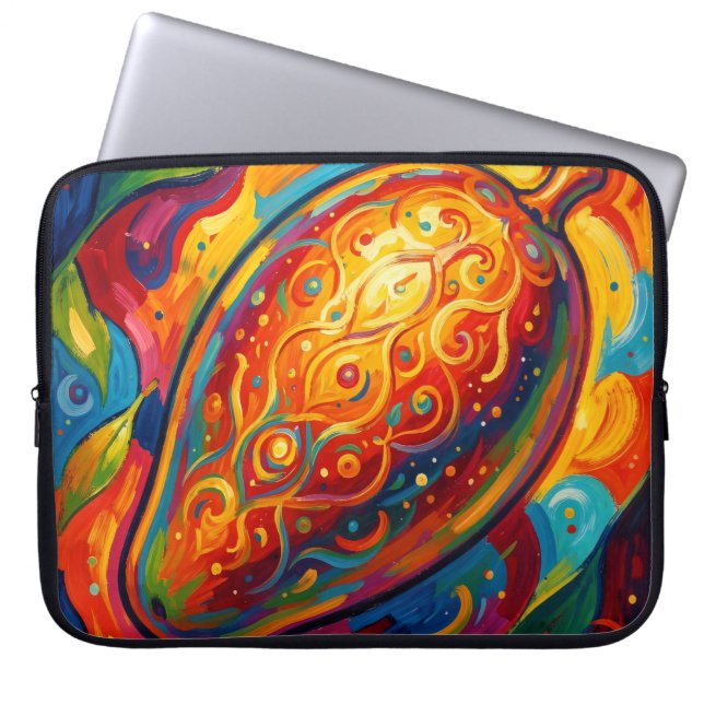 Capa Para Notebook Mango – Tropical Fruit Full of Flavor´9 (Frente)