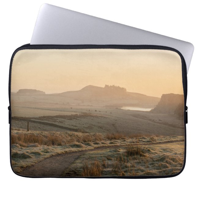 Capa Para Notebook Manhã Gelada em Steel Rigg (Frente)