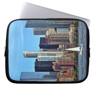 Capa Para Notebook Manhattan NY - Navio De Navegação Por Manhattan Sk