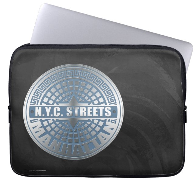 Capa Para Notebook Manhole Cobrir Manhattan (Frente)