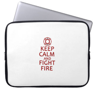 Capa Para Notebook Mantenha fogo calmo e da luta