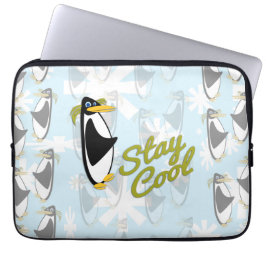 Capa Para Notebook Mantenha o estilo Pinguim Legal