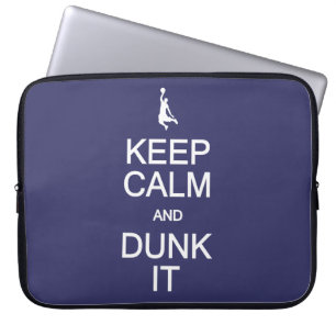 Capa Para Notebook Manter a calma e a dobra bolsa de laptop personali