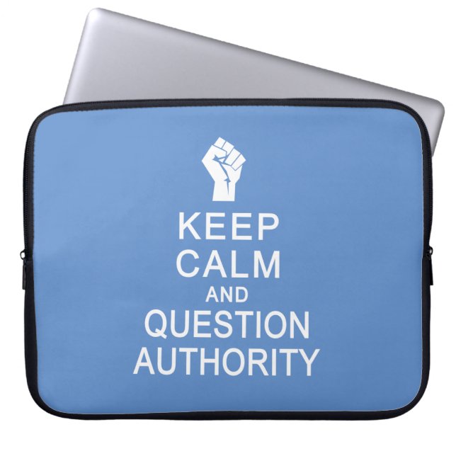 Capa Para Notebook Manter bolsas de laptop da Autoridade de Calmação  (Frente)