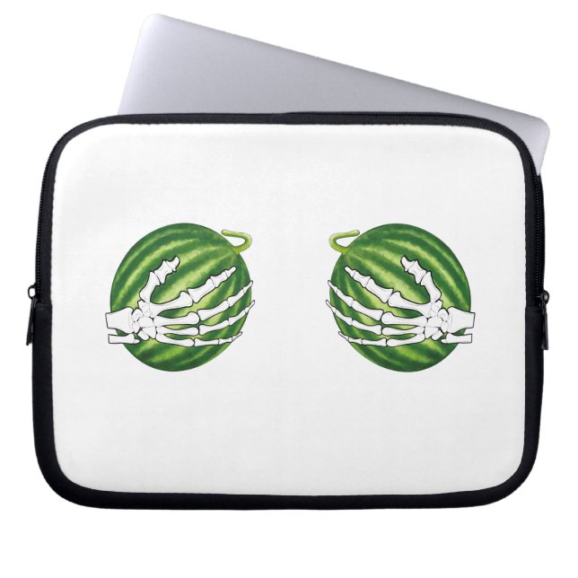 Capa Para Notebook Mãos do Esqueleto Dia de as Bruxas engraçado Segur (Frente)