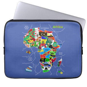 Capa Para Notebook Mapa da África