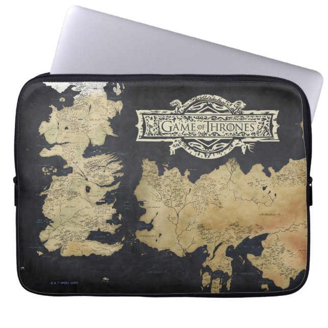 Capa Para Notebook Mapa de Westeros (Frente)