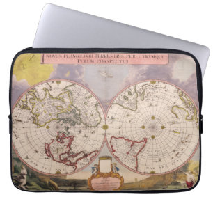 Capa Para Notebook Mapa Mundial Antiquado