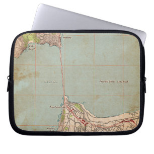 Capa Para Notebook Mapa Topográfico da Porta do Ouro