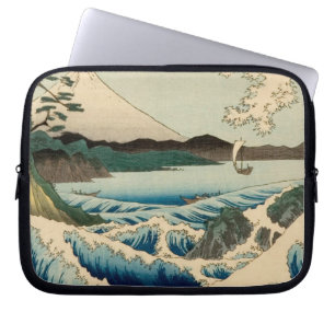 Capa Para Notebook Mar Japonês de Satta Hiroshige Art