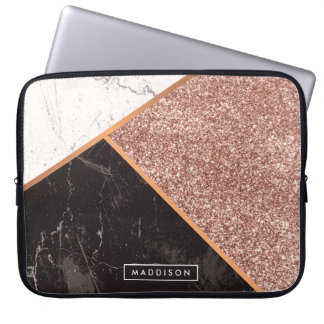 Capa Para Notebook Marble e Glitter Moisac
