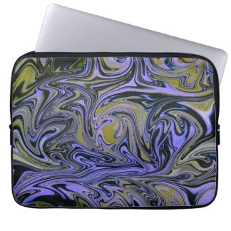 Capa Para Notebook Marble Forms – Violet & Gold Mystic Energy