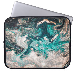Capa Para Notebook Marble Handmade: Textura De Luxo Tradicional.