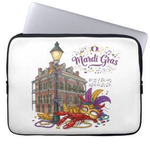 Capa Para Notebook Mardi Gras