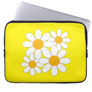 Capa Para Notebook Margarida Brilhante e Ousada