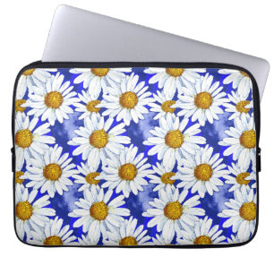 Capa Para Notebook Margarida no Azul Denim
