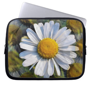 CAPA PARA NOTEBOOK MARGARIDAS
