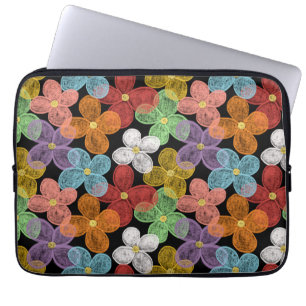 Capa Para Notebook Margaridas de Giz