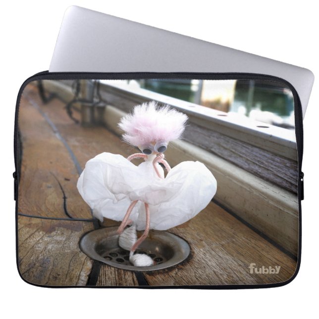 Capa Para Notebook Marilyn Monroe pose in Witte rok door fubby. (Frente)