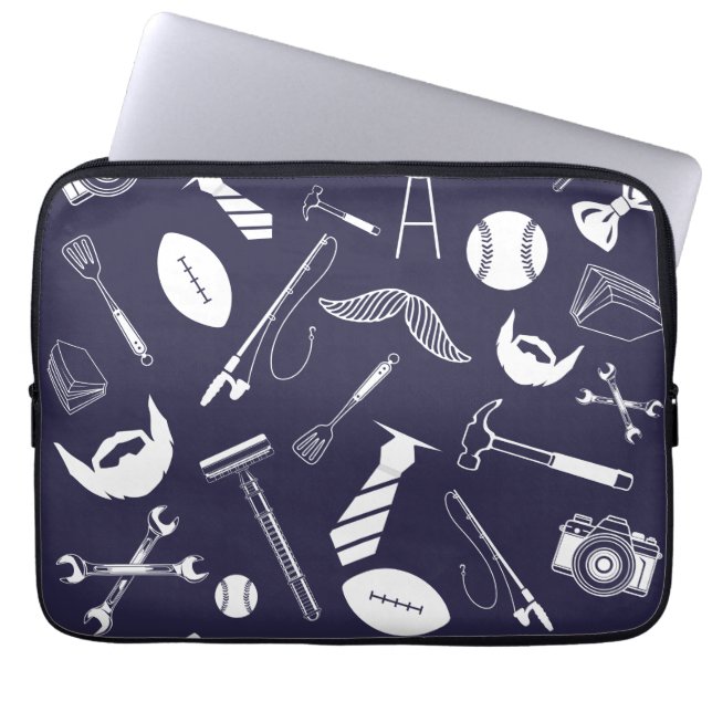 Capa Para Notebook Marinho azul (Frente)
