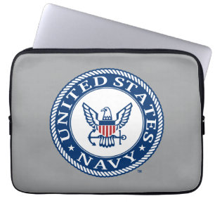 Capa Para Notebook Marinho dos EUA Marinho Alt Emblem
