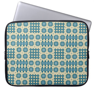 Capa Para Notebook Marinho Neoprene Bolsa de laptop Welsh Tapeçaria