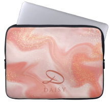 Mármaco Dourado de Brilho Laranja Peach Personaliz