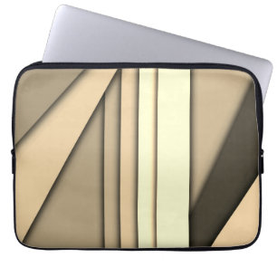Capa Para Notebook Marrom Monocromático Moderno