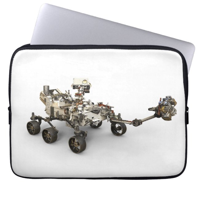 Capa Para Notebook Mars Perseverance Rover Em Fundo Branco. (Frente)