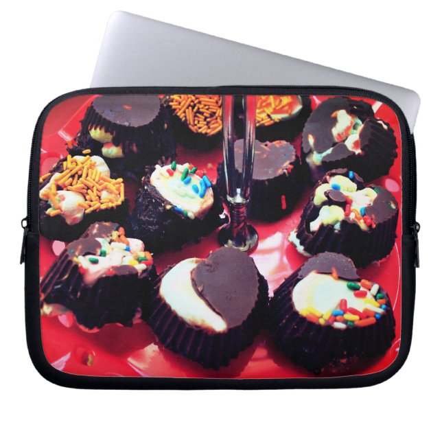 Capa Para Notebook Marshmallow Truffles (Frente)
