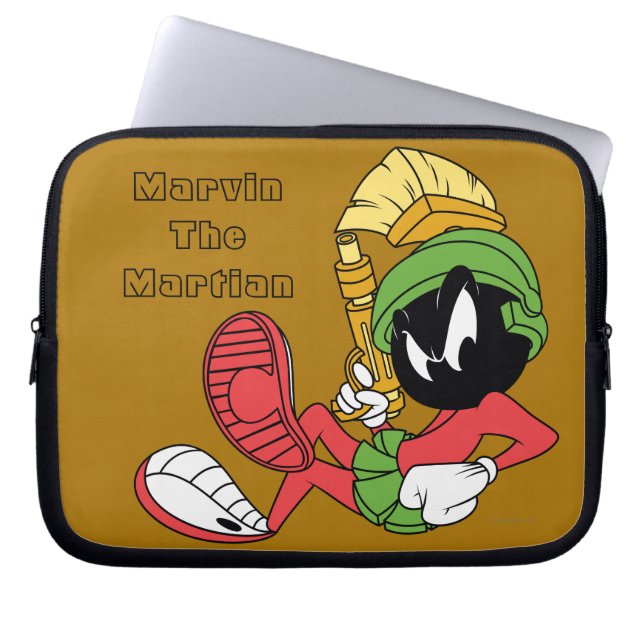 Capa Para Notebook MARVIN, MARTIAN™ REFINANDO COM Laser (Frente)