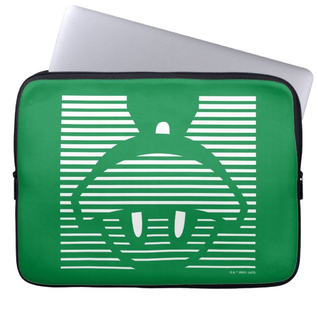 Capa Para Notebook MARVIN O Ícone Striped MARTIAN™ (Frente)