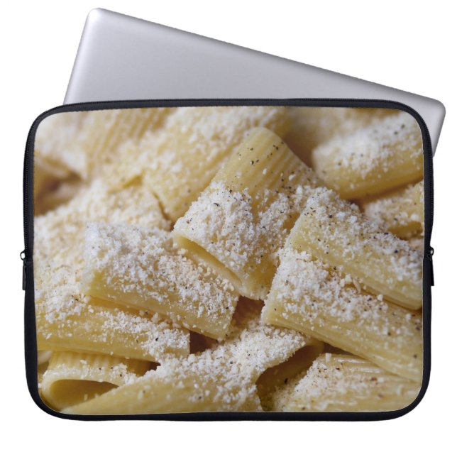 Capa Para Notebook Massas alimentícias com queijo parmesão (Frente)