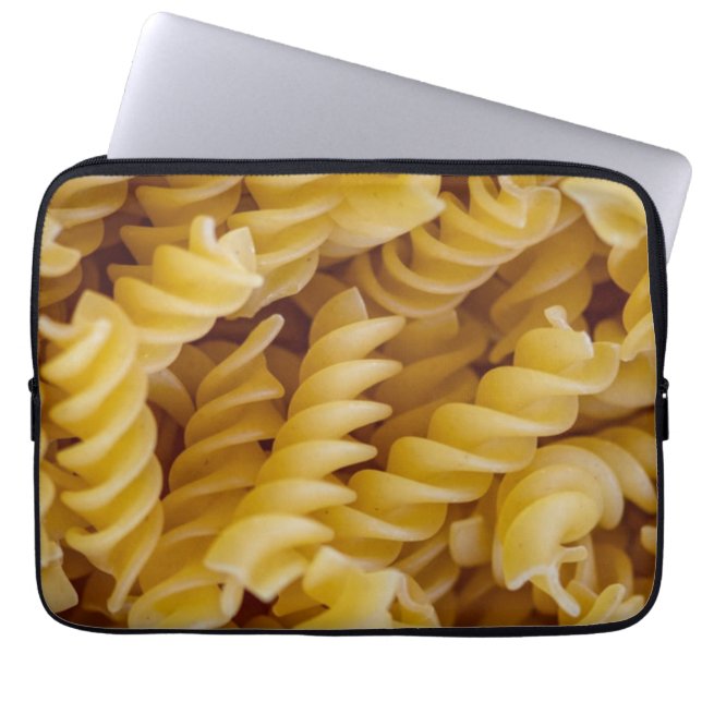 Capa Para Notebook Massas alimentícias fusilli (Frente)