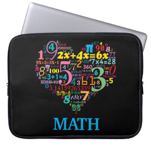 Capa Para Notebook Matemática do Coração