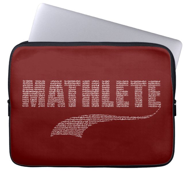 Capa Para Notebook Mathlete (Frente)