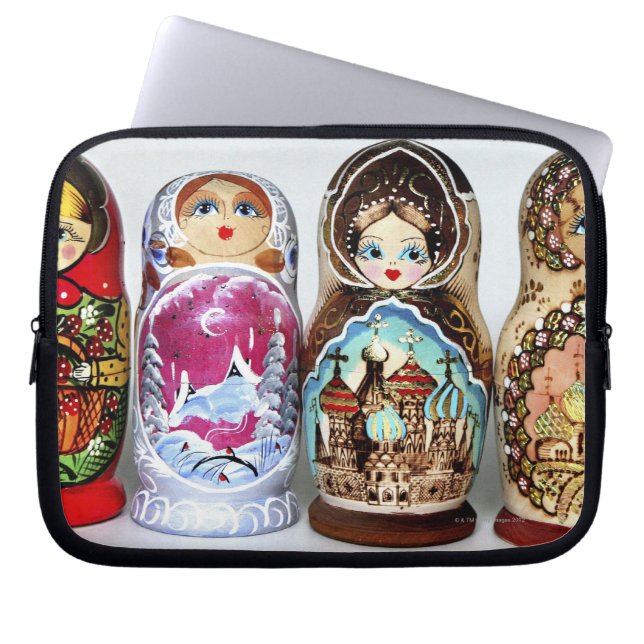 Capa Para Notebook Matryoshkas (Frente)