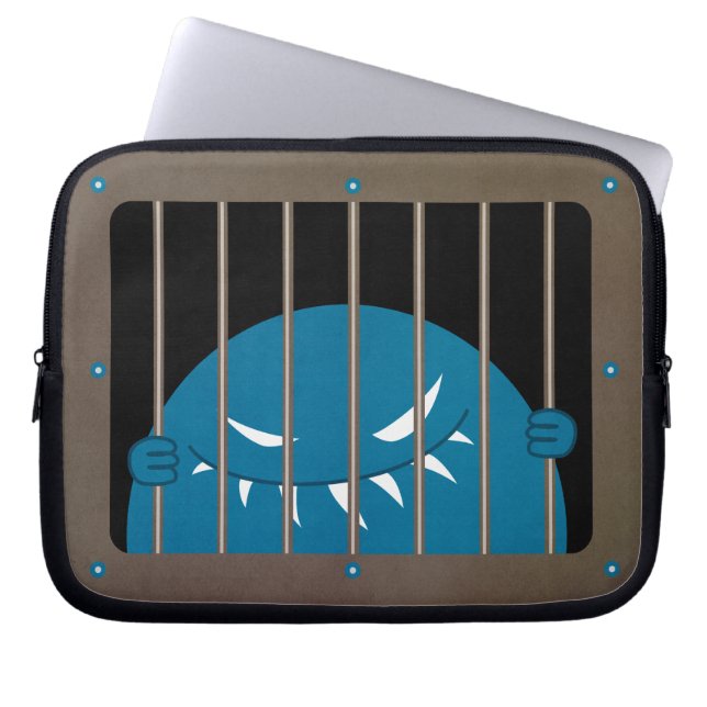 Capa Para Notebook Mau Monster Character Kingpin preso Gótico (Frente)
