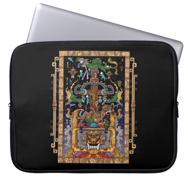 Capa Para Notebook Mayan Astronauta King Pakal (Frente)
