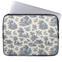 Meadow - Bolsa de laptop Azul do Touro