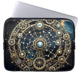 Capa Para Notebook Mecanismo Celestial Arte Cósmica