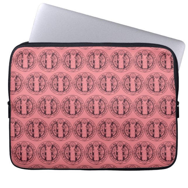 Capa Para Notebook Medalha de São Bento (Frente)
