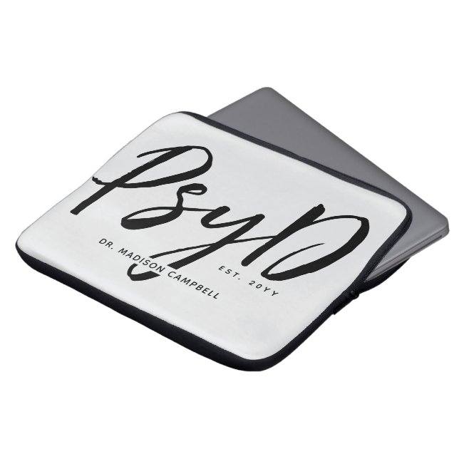 Capa Para Notebook Médico de PsyD Personalizado (Frente Topo)