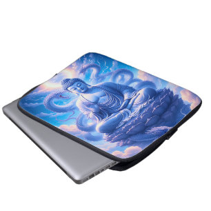 Capa Para Notebook Meditação do Buda do Dragão Místico